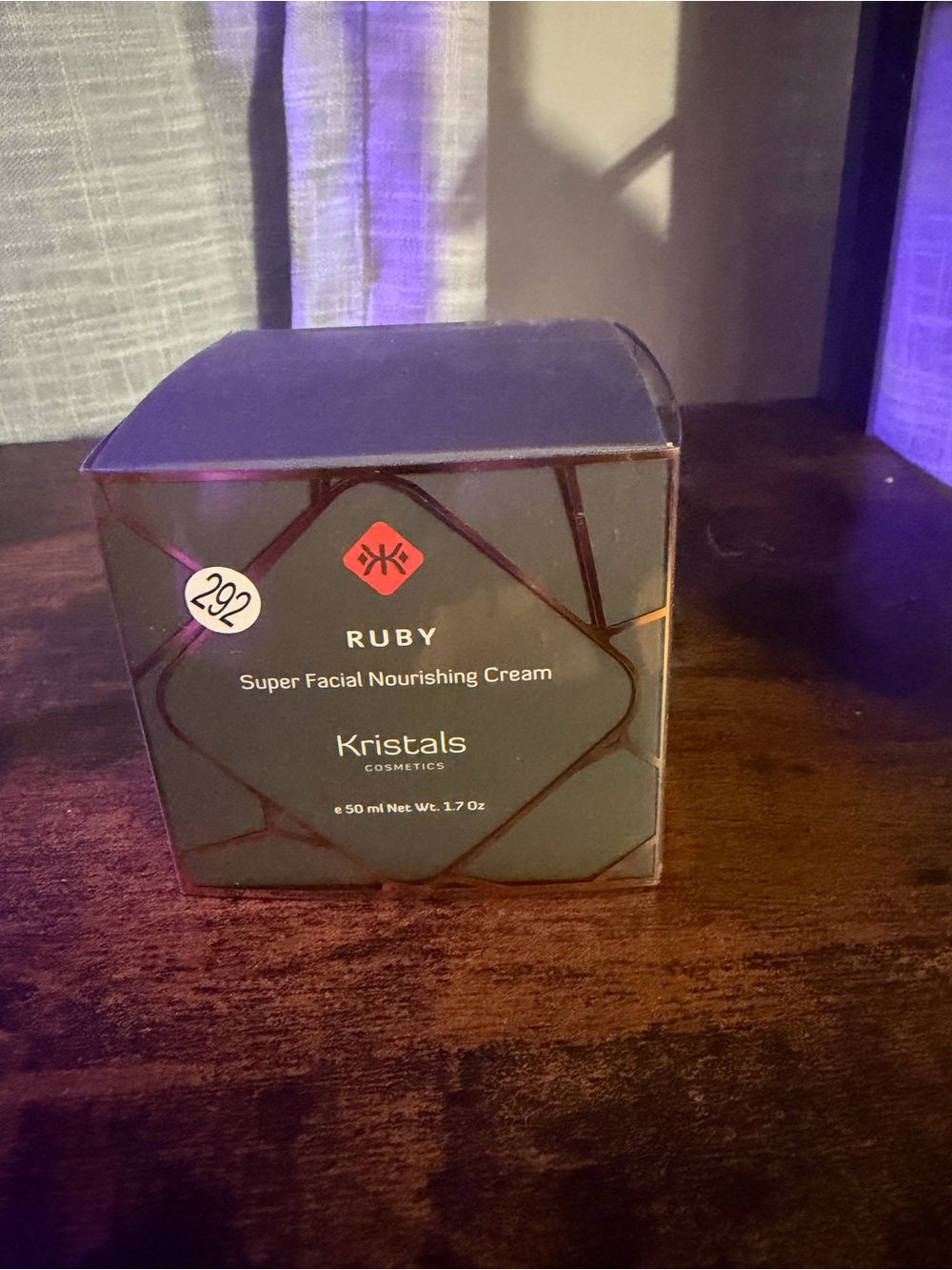 Kristals Ruby Super Facial Nourishing Cream - Black